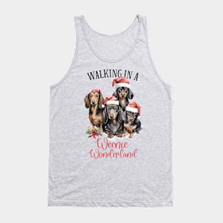 Walking in a Weenie Wonderland Tank Top